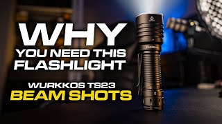 Wurkkos Ts23 5000 Lumens Beam Shots & Overview