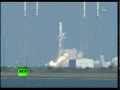 Video of SpaceX Falcon 9 Dragon Capsule Launch for NASA