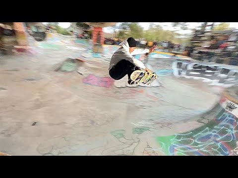 BIGGEST CHANNEL GAP AT FDR SKATEPARK - JORDAN BEVERLY