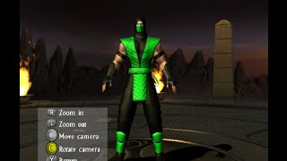 Mortal Kombat Armageddon K.a.f - Clic Secret Reptile Mk1 Gameplay