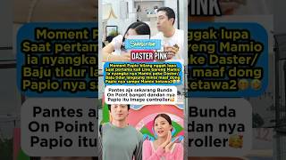 Moment Papio Nyangka Nya Mamio Pakai Daster Pink Atau Baju Tidur Saat Pertama Kali Live Bareng