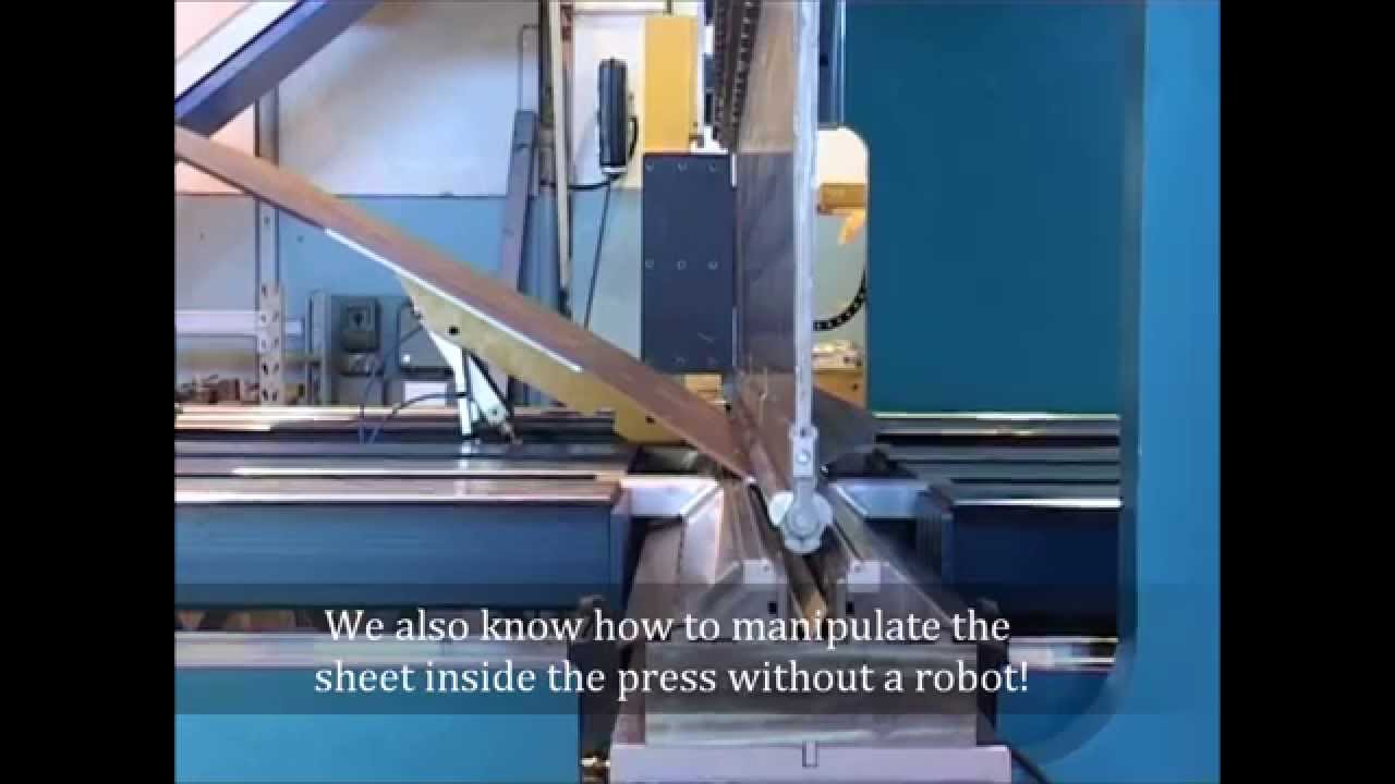 Automation in big presses Heavy sheet metal manipulation YouTube