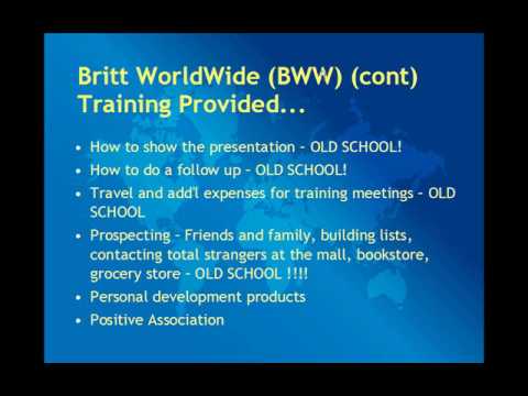 Dynamic Character Definition on Britt World Wide Review Success University Part 2 Of 5