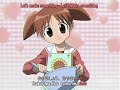 Chiyo-chan from Azumanga Daioh sings about baking