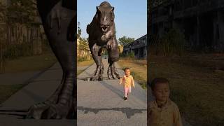 T Rex Chase short | Jurassic World Fan shorts #shorts#dinosaur #jurassicworld