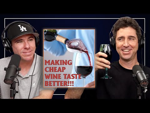 Aerating Cheap Wine To Make It Taste Better! - Beagle