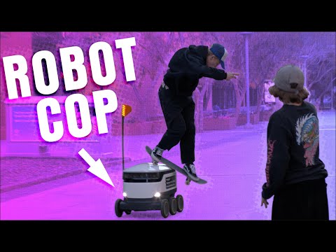 Roman Hager & Malachi Gray Get Kicked Out By Robo-Cops?! Screaming Vlog 78 | Santa Cruz Skateboards