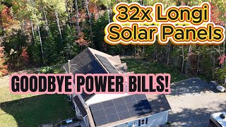 We Installed 32 Solar Panels In New Brunswick Nb Power Net Metering Briefly Explained