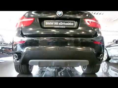 New Deep Black BMW X6 xdrive 30d R6 245 Hp 228 