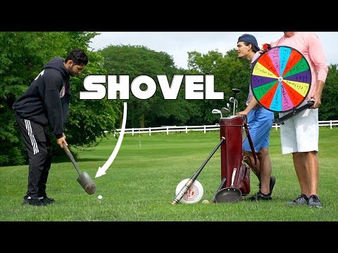Random Item Golf Challenge | Wheel of Not Ideal