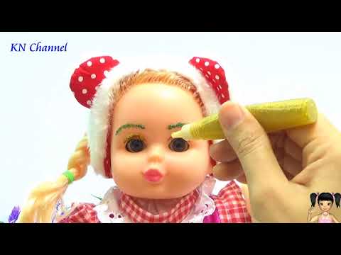 Thơ Nguyễn - Đồ chơi trang điểm búp bê bằng kim tuyến
