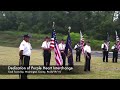 Dedication of Purple Heart Interchange in Washington County