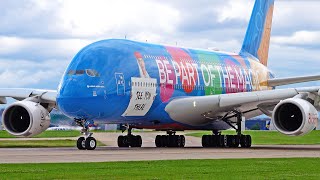4K 3 Hours Of Amazing Planespotting At Manchester Airport Manegcc