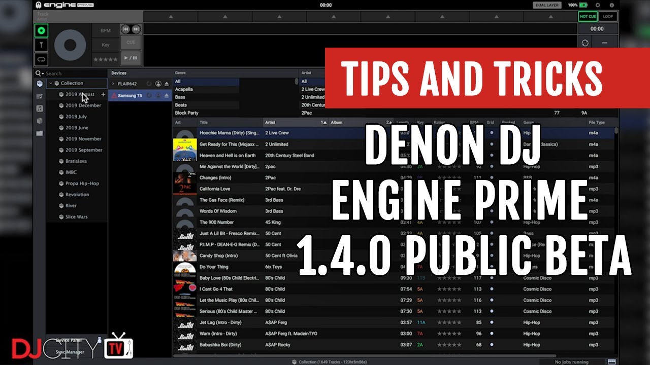 First Look: Denon DJ Engine Prime 1.4.0 Public Beta | Tips and Tricks