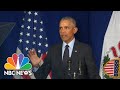Barack Obama Issues Rebuke Of President Donald Trump, GOP: ‘This Is Not Normal’ | NBC News