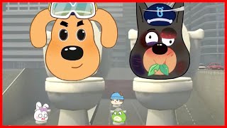 Sheriff Labrador - Skibidi Toilet Meme Song ( Part 27 )