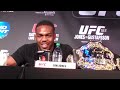 Jon Jones reaction to Anderson Silva being knocked out by Chris Weidman