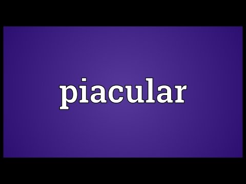 Header of piacular