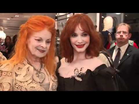 Christina Hendricks and Vivienne Westwood launch the 'Get a Life' Palladium Jewellery Collection Christina Hendricks and Vivienne Westwood launch the 'Get a Life' Palladium Jewellery Collection