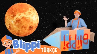 Blippi ile Evde Uzay Roketi Yap | BLIPPI | Çocuk Çizgi Filmleri | Moonbug Kids T
