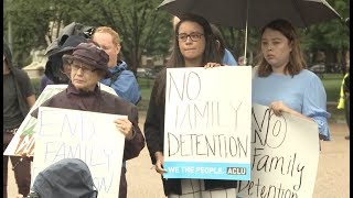 Protesters Gather Outside White House to Oppose Trump's "Family Separation" Immigration Policy