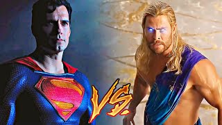 Thor Vs Superman Kim Kazanır? Mcu & Dceu Thor Vs Superman 2022