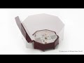 MBA-MB12 - Enchanting Octagonal Zen Inspired Classic Toned Musical Jewelry Box