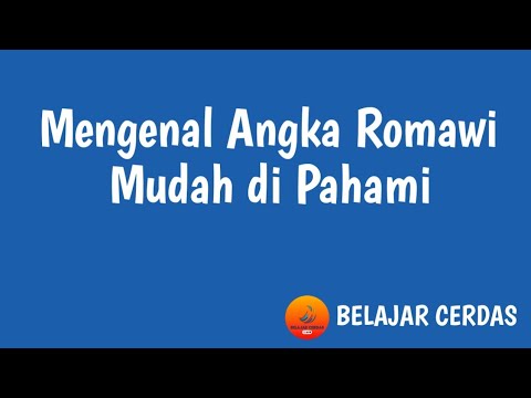Mengenal Angka Romawi Dasar #viral
