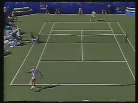 サバティーニ vs グラフ 全米オープン 1990 （3）