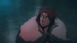 Castlevania Netflix Anime TV Show: Trevor vs Stone Eye Cyclop