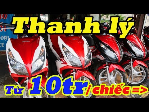 XE MÁY GIÁ RẺ -THANH LÝ XE AIR BLADE CÁC LOẠI,PCX, WAVE, SIURIUS GIÁ 10TR ĐẾN 30 5TR ZIN 100% XMGR