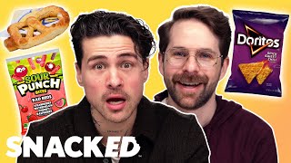 Smoshs Anthony Padilla And Ian Hecox Swap Favorite Snacks Snacked