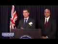 Premier Cannonier & Minister Fahy, March 5 2014