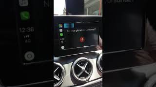 Mercedes-Benz Cla Serisi Apple Carplay Google Maps Spotify