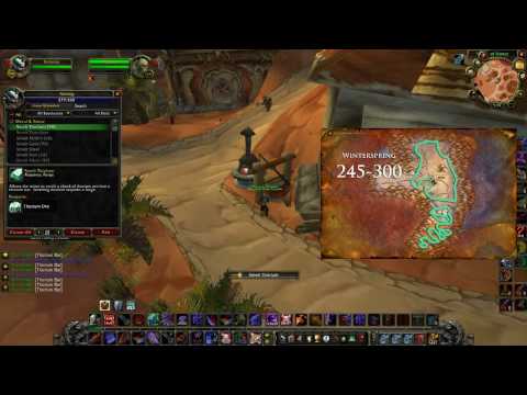 How to Level Mining 1-450 the Fastest in World of Warcraft Guide!