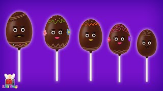 The Finger Family Easter Chocolate Eggs Family Nursery Rhyme - Easter Finger Family Songs