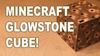 Diy Minecraft Glowstone Cube