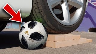 YOU WONT BELIEVE HOW STRONG IS THE WORLD CUP SOCCER BALL!!
