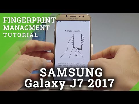How to Add Fingerprint in SAMSUNG Galaxy J7 2017 |HardReset.info
