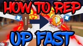How To Rep Up Super Fast In Nba 2K17 - Superstar 3 In One Month