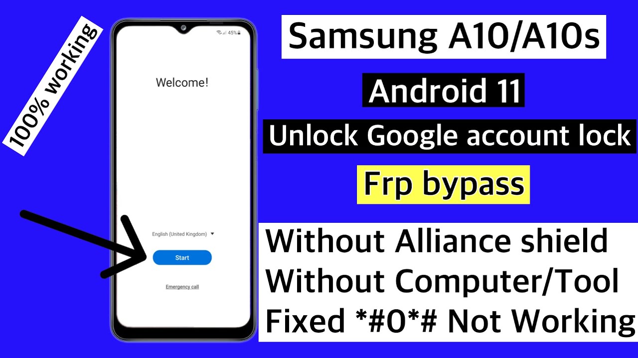 Samsung A10/A10s Frp Bypass without PC/ Unlock Google Samsung A10/A10s Frp Bypass without PC/ Unlock Google
