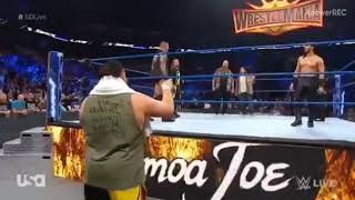 Samoa Joe's Promo Was Lit 🔥💯👐🏾 #SDLive #SamoaJoe #WWE