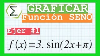 COMO GRAFICAR una función SENO | CURSO de TRIGONOMETRIA Clase #16