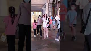 Elegance Unveiled Chinese Girls Stunning Style In A White Bottomless Suit