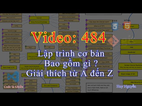 484 - Lập trình cơ bản bao gồm gì ? Học thế nào để biết nhiều ngôn ngữ cùng lúc ?