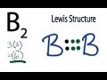 B2 Lewis Structure: How to Draw the Lewis Structure for B2