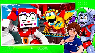 Circus Baby Kills Glamrock Freddy? React With Roxanne Wolf And Gregory