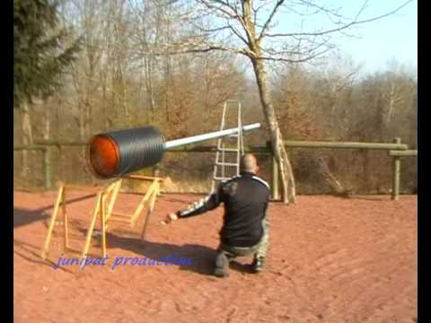 Exploding potato cannon