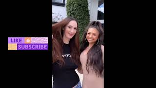 Worldstallest Female Model With Short Tiny Girl Comparison Lisina Girl