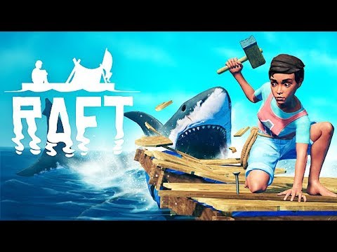 RAFT Gameplay German - Survival Game mit Hai kommt auf Steam